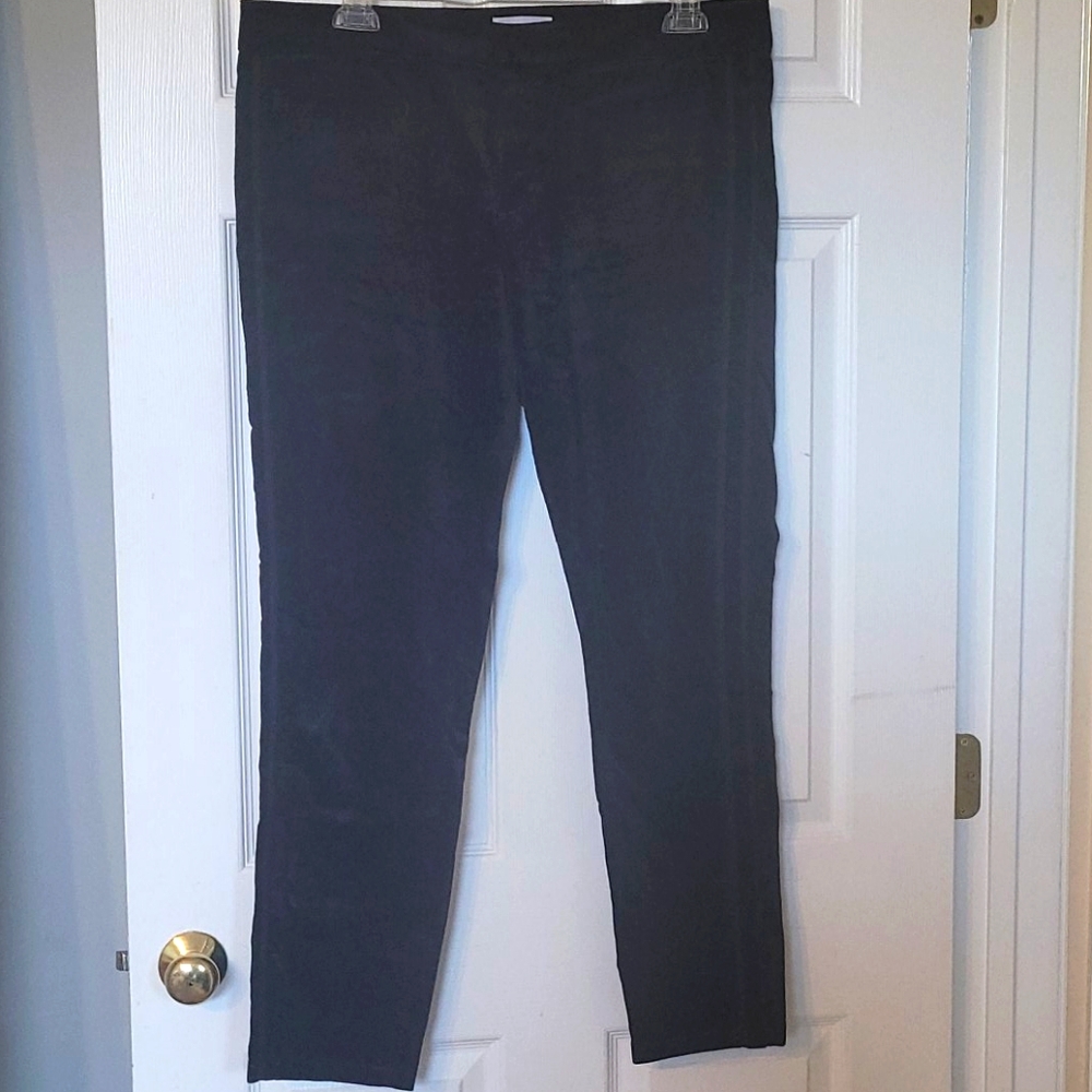 Black Velvet Tuxedo Stripe Slacks